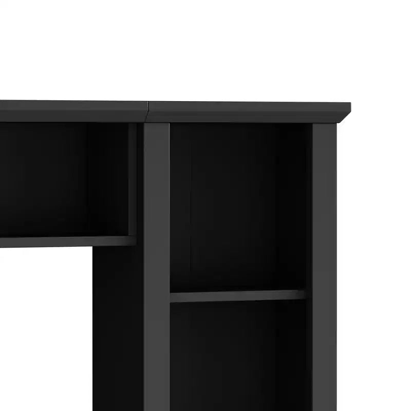 Juego de muebles de entretenimiento para televisión con puente de 75, mueble para TV con almacenamiento y estanterías, consola multimedia grande con estantes ajustables