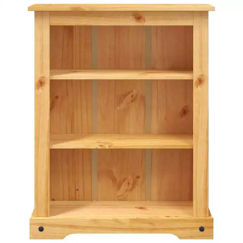 Bücherregal mit 3/4 Ebenen aus mexikanischem Kiefernholz