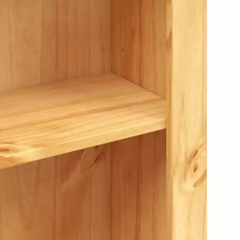 Bücherregal mit 3/4 Ebenen aus mexikanischem Kiefernholz