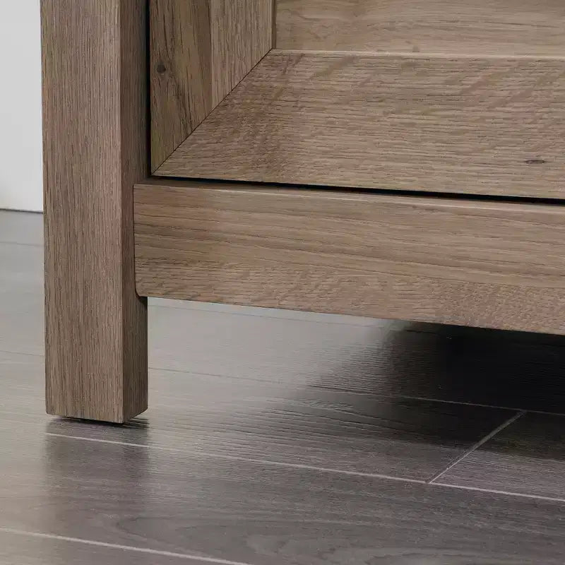 Commode rustique en bois à 6 tiroirs de 52 pour chambre