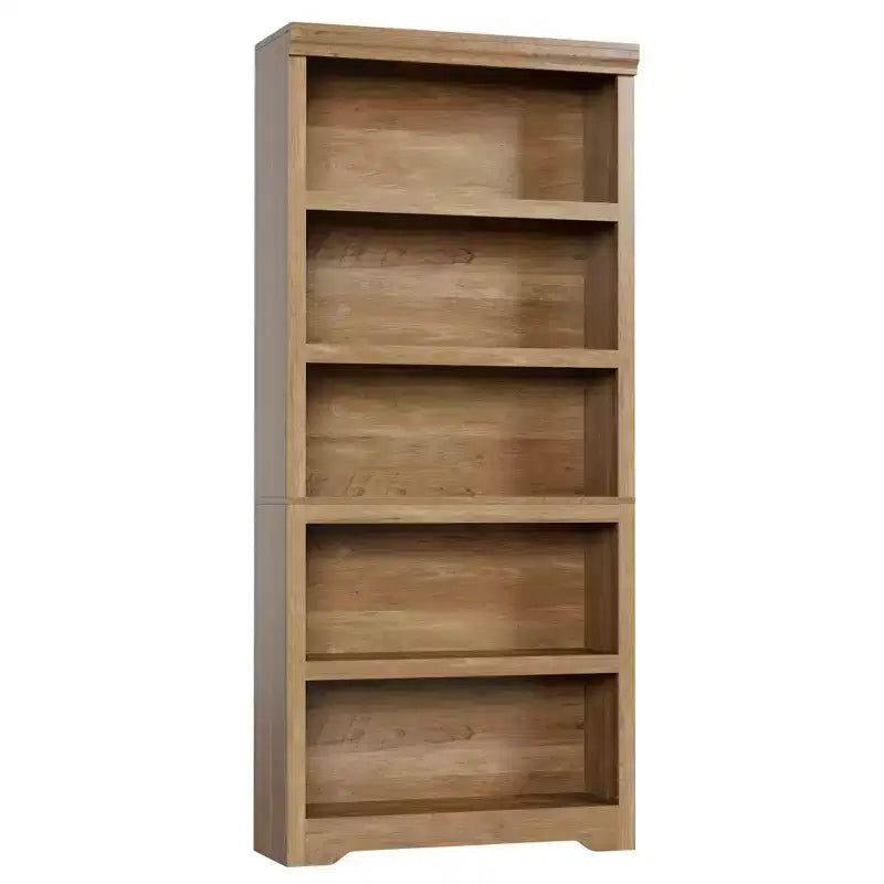 Estantería de estilo rústico de 5 niveles, librero alto de 69 con estantes ajustables y diseño antideslizante, estante abierto para oficina en casa y sala de estar