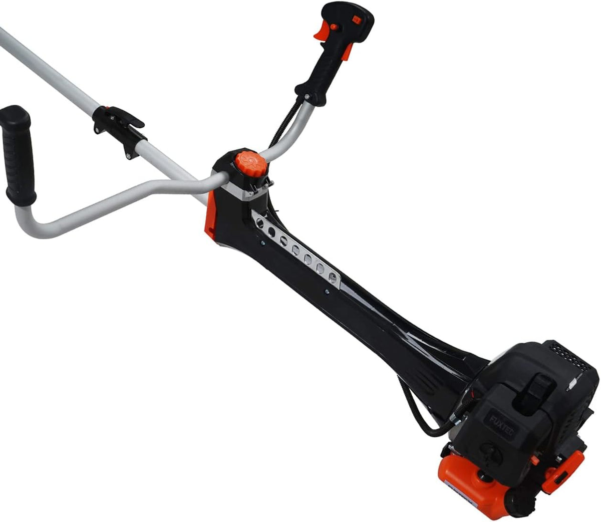 Fuxtec Débroussailleuse Thermique Professionnelle FX-PS152 52 cm3 3CV Système Anti Vibration - 2 en 1 Coupe-Bordure avec Tête de Coupe Double Fil et Lame 3 Dents Modèle Conçu pour Les Pros